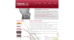 Desktop Screenshot of disbalmu.com