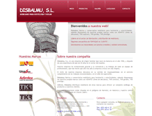Tablet Screenshot of disbalmu.com